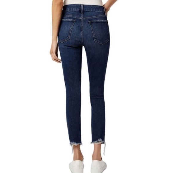 NWT JOE'S Jeans Honey Women's Hi Rise Curvy Skinny Crop Distressed in Boketto - Picture 3 of 13